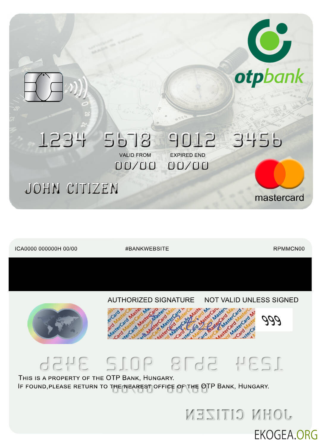 Hongrie OTP Bank mastercard